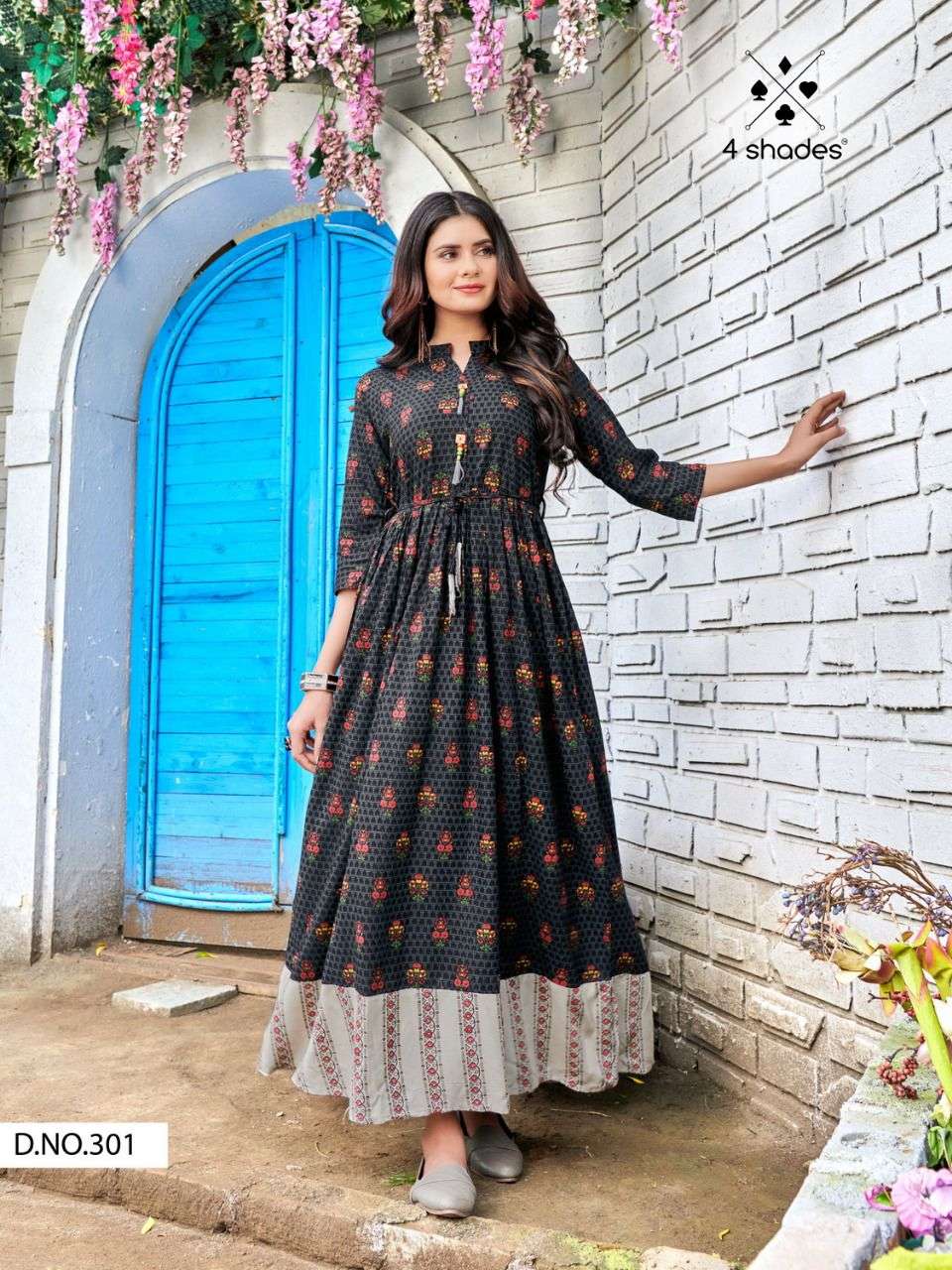 Art Riddhs Chaitanya Maxi Gown Style Kurti Collection,