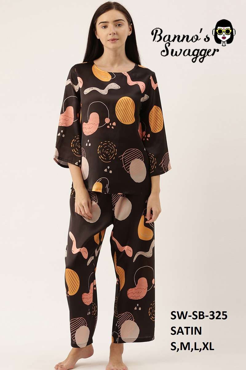 KEEV LIFESTYLE PJ SET SATIN PREETY LOOK NIGHT DRESS CATALOGUE