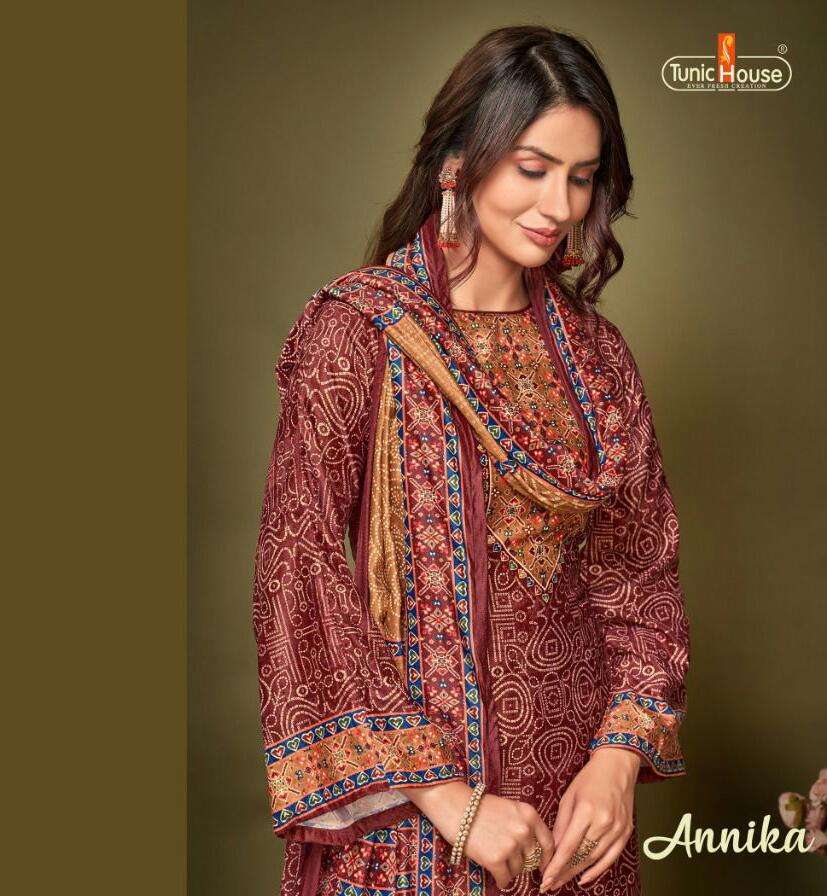 TUNIC HOUSE ANNIKA VELVET FESTIVE AND Attractive LOOK SALWAR SUIT CATALOGUE