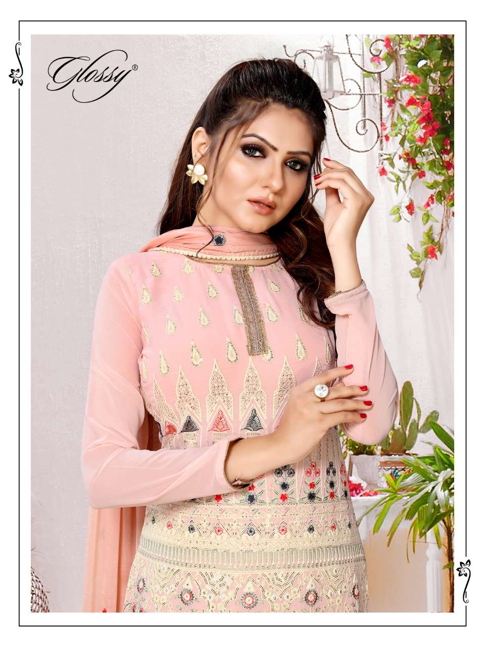 GLOSSY SANA GEORGETTE SUIT AND GOOD LOOK SALWAR SUIT CATALOGUE