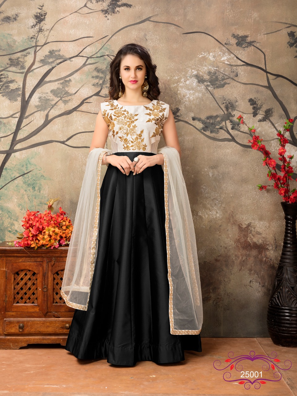 Dani Aanaya Vol 16 Tafeta Silk Stylish New Innovative Look Salwar Suit Catalogue