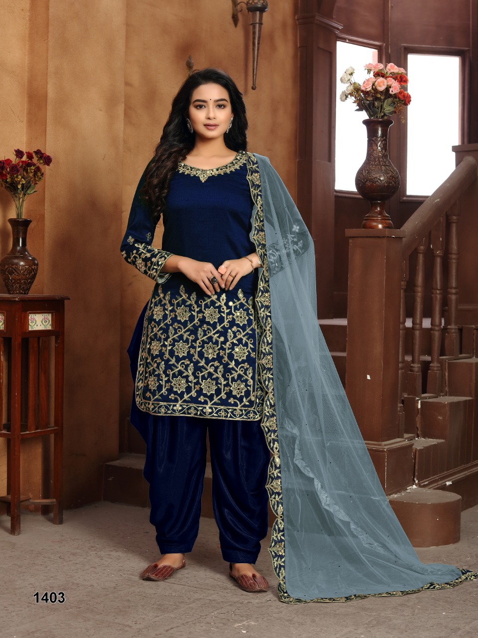 Dani Aanaya 1400 Series Vol 114 Silk Lovely Look Salwar Suit Catalogue