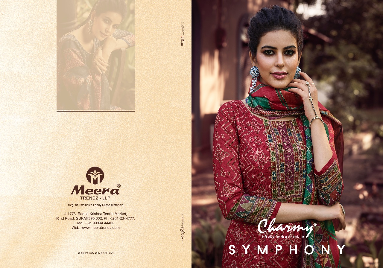 Meera Trendz Llp Symphony Crazy Look Modal Chanderi Silk Salwar Silk Catalogue