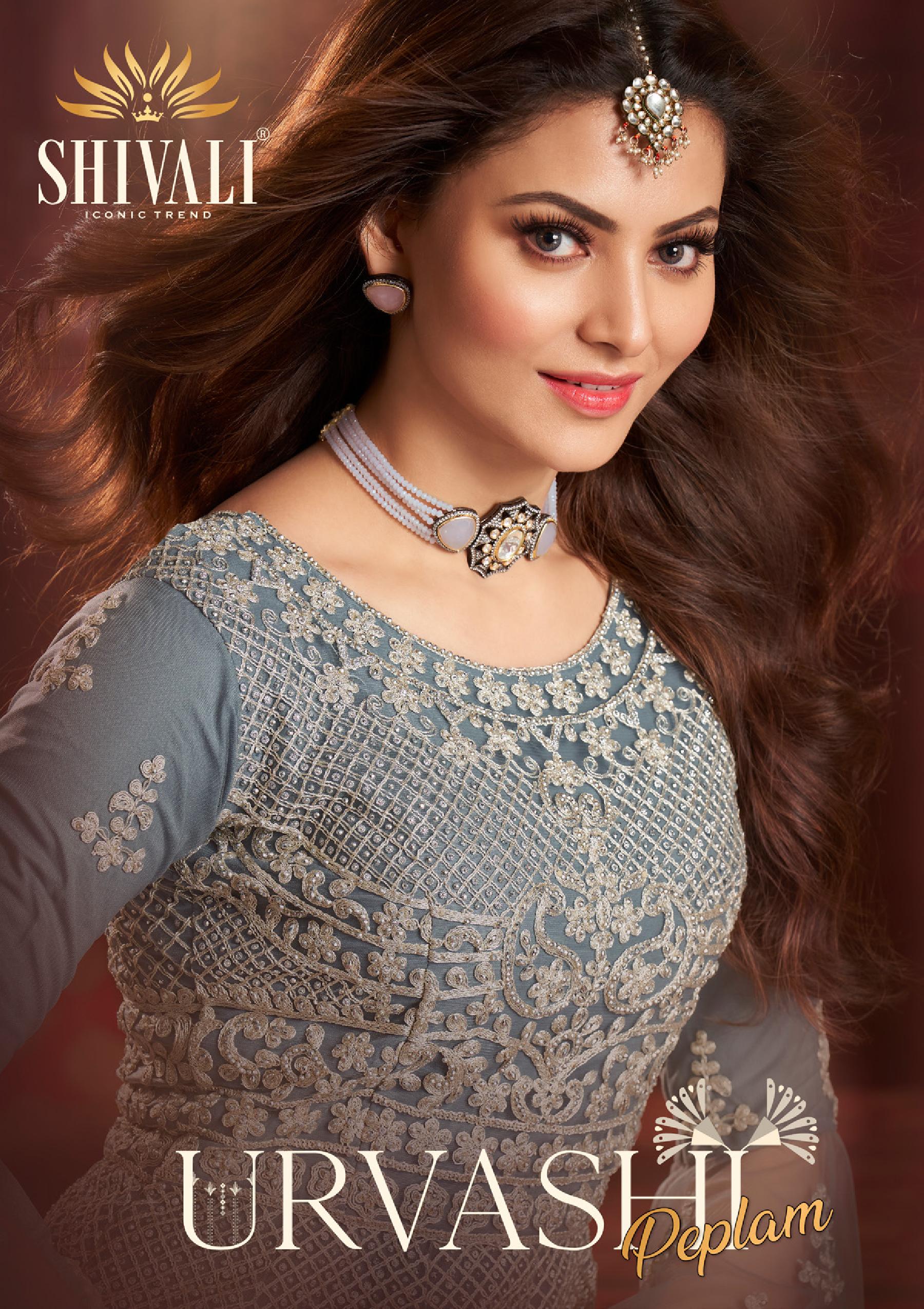 Shivali Urvashi Peplum Regal Look Indo Western Catalogue